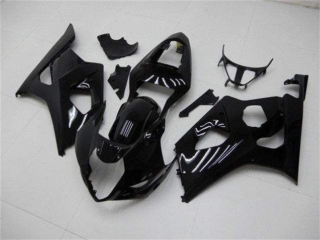 Billige Glänzend Schwarz GSXR 1000 K3 2003-2004 Motorrad Verkleidung Billige Glänzend Schwarz GSXR 1000 K3 2003-2004 Motorrad Verkleidung