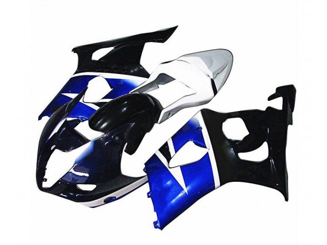 Billige Blau Weiß GSXR 1000 K3 2003-2004 Motorrad Verkleidungen Billige Blau Weiß GSXR 1000 K3 2003-2004 Motorrad Verkleidungen