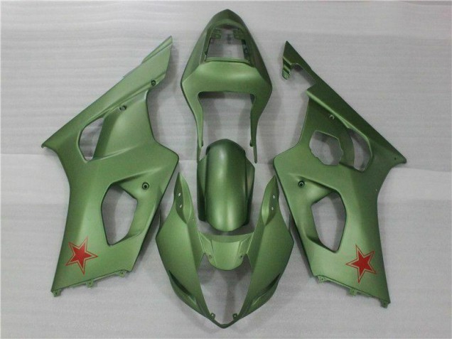 Billige Grün GSXR 1000 K3 2003-2004 Motorrad Verkleidungen Billige Grün GSXR 1000 K3 2003-2004 Motorrad Verkleidungen
