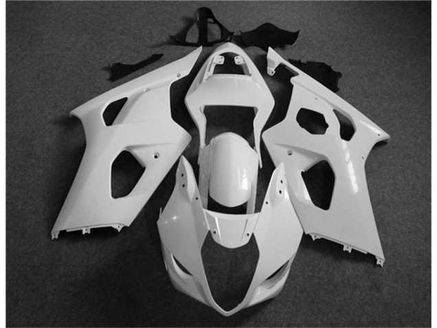 Billige Weiß GSXR 1000 K3 2003-2004 Motorrad Verkleidungen Komplett Sets Billige Weiß GSXR 1000 K3 2003-2004 Motorrad Verkleidungen Komplett Sets