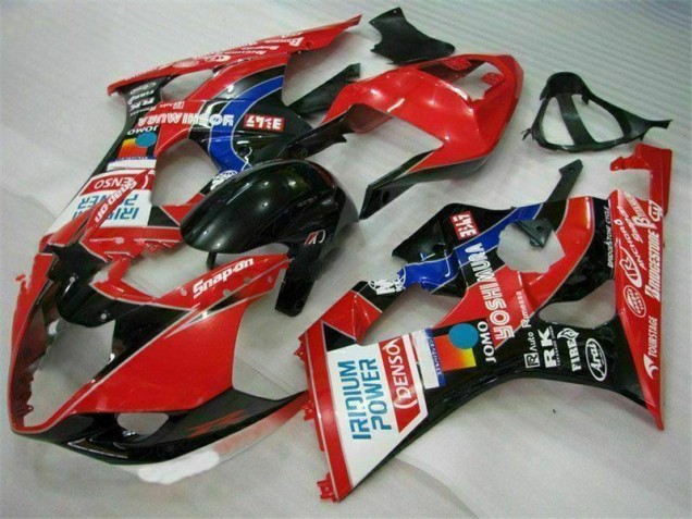 Billige Rot GSXR 1000 K3 2003-2004 Motorrad Verkleidung Billige Rot GSXR 1000 K3 2003-2004 Motorrad Verkleidung