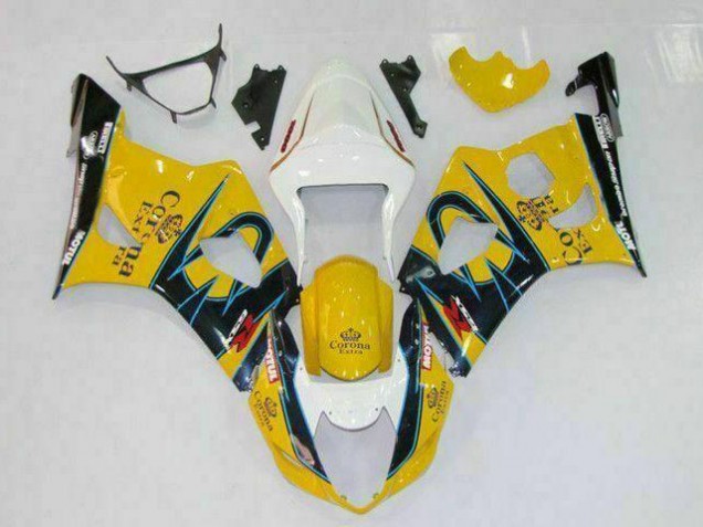 Billige Gelb GSXR 1000 K3 2003-2004 Motorrad Verkleidungen