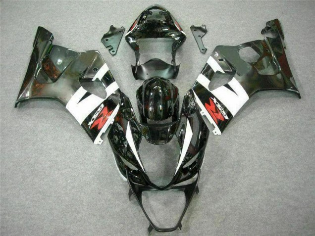 Billige Weiß Schwarz GSXR 1000 K3 2003-2004 Motorrad Verkleidungen & Plastik Billige Weiß Schwarz GSXR 1000 K3 2003-2004 Motorrad Verkleidungen & Plastik