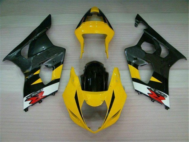 Billige Gelb Schwarz GSXR 1000 K3 2003-2004 Motorrad Verkleidungen Billige Gelb Schwarz GSXR 1000 K3 2003-2004 Motorrad Verkleidungen