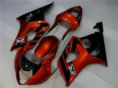 Billige Braun Schwarz GSXR 1000 K3 2003-2004 Motorrad Verkleidung