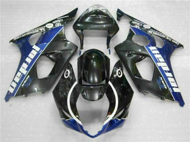 Billige Schwarz Blau GSXR 1000 K3 2003-2004 Motorrad Verkleidungen & Plastik Billige Schwarz Blau GSXR 1000 K3 2003-2004 Motorrad Verkleidungen & Plastik