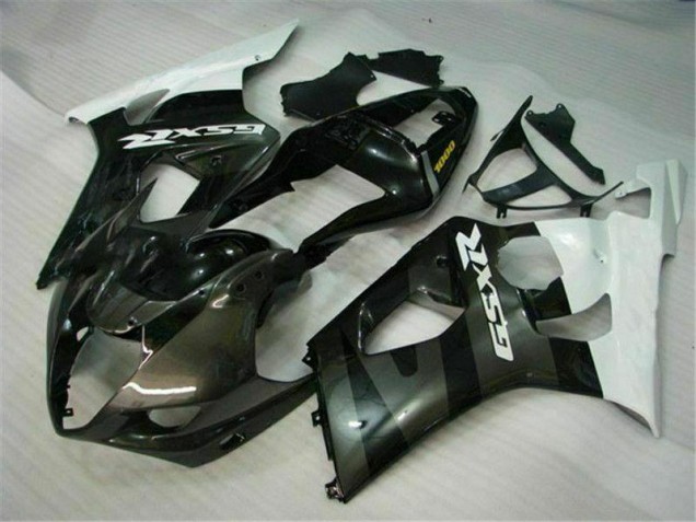 Billige Weiß Schwarz GSXR 1000 K3 2003-2004 Motorrad Verkleidungen Billige Weiß Schwarz GSXR 1000 K3 2003-2004 Motorrad Verkleidungen