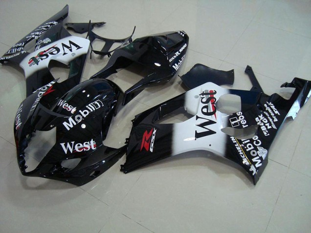 Billige West GSXR 1000 K3 2003-2004 Motorrad Verkleidungen Billige West GSXR 1000 K3 2003-2004 Motorrad Verkleidungen