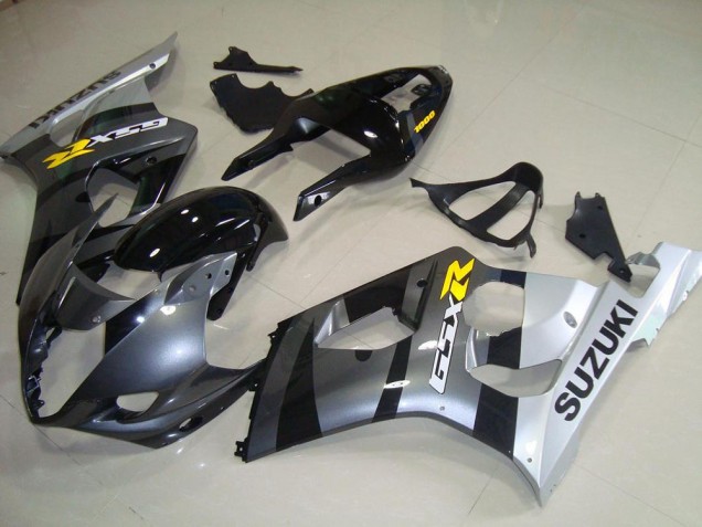 Billige Graues Silber GSXR 1000 K3 2003-2004 Motorrad Verkleidungen Billige Graues Silber GSXR 1000 K3 2003-2004 Motorrad Verkleidungen