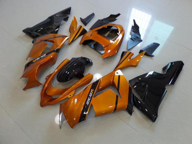 Billige Gold Schwarz ZX10R 2003-2005 Motorrad Verkleidungen