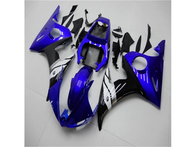 Billige Blau Weiß Schwarz R6 2003-2005 Motorrad Verkleidungen Billige Blau Weiß Schwarz R6 2003-2005 Motorrad Verkleidungen