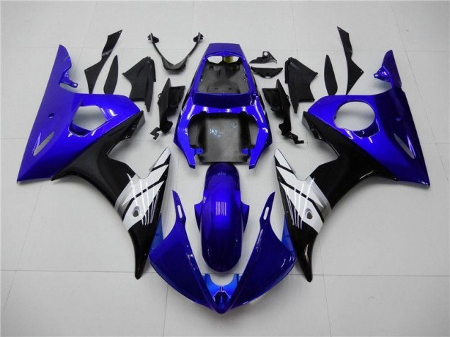 Billige Blau Weiß Schwarz R6 2003-2005 Motorrad Verkleidungen Billige Blau Weiß Schwarz R6 2003-2005 Motorrad Verkleidungen