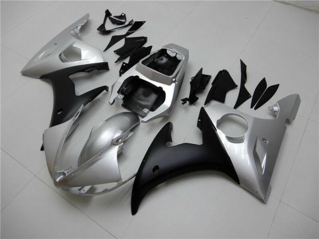 Billige Silber Schwarz R6 2003-2005 Motorrad Verkleidungen Billige Silber Schwarz R6 2003-2005 Motorrad Verkleidungen