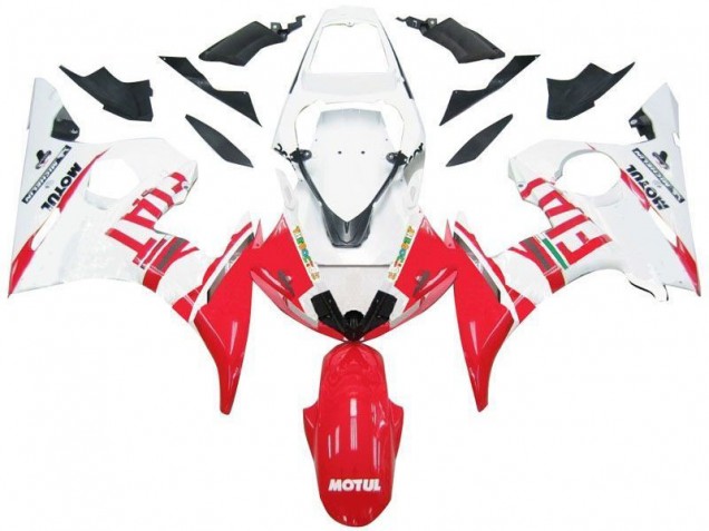 Billige Weiß Rot Fiat R6 2003-2005 Motorrad Verkleidungen