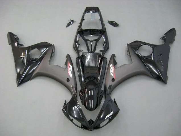 Billige Kontrast Schwarz R6 2003-2005 Motorrad Verkleidungen