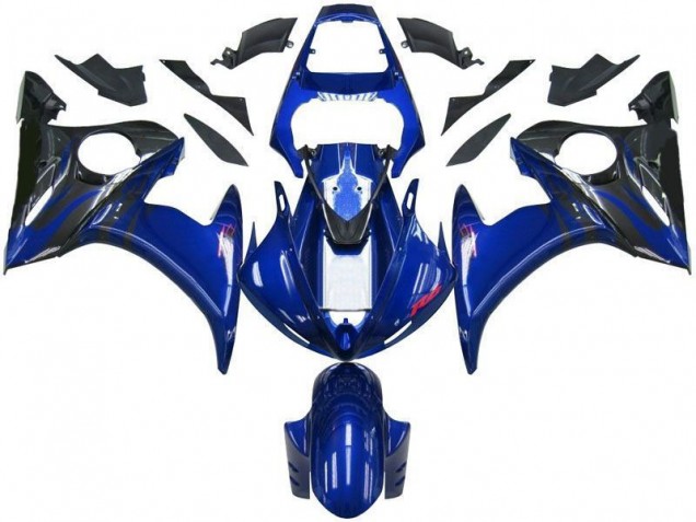 Billige Blau Schwarz R6 2003-2005 Motorrad Verkleidung