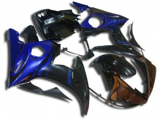 Billige Blau Flamme R6 2003-2005 Motorrad Verkleidungen