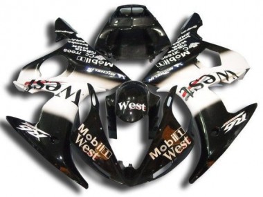 Billige Schwarz Mobil West R6 2003-2005 Motorrad Verkleidungen