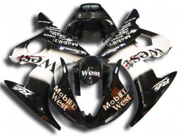 Billige Schwarz Mobil West R6 2003-2005 Motorrad Verkleidungen