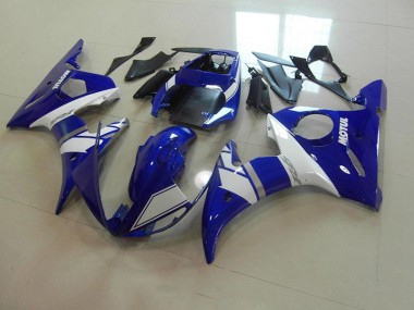 Billige Blau Weiß R6 2003-2005 Motorrad Verkleidungen