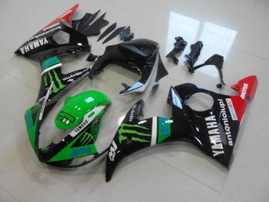Billige Grünes Monster R6 2003-2005 Motorrad Verkleidungen