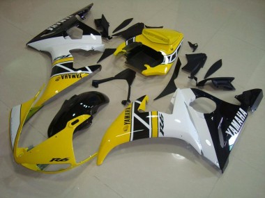 Billige Gelb Anniversary R6 2003-2005 Motorrad Verkleidungen