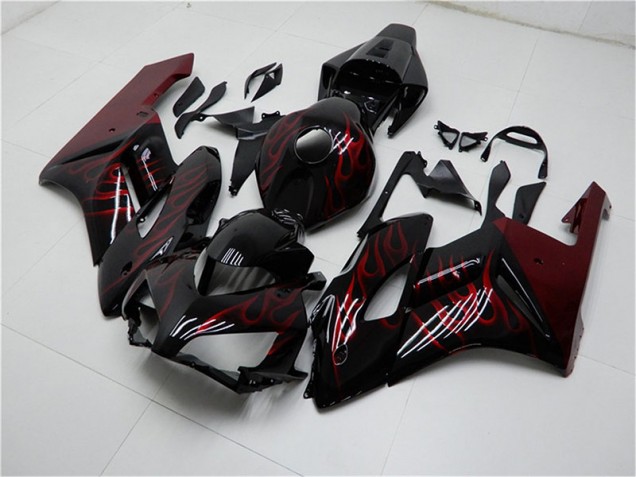 Billige Rot Schwarz CBR 1000 RR 2004-2005 Motorrad Vollverkleidung Billige Rot Schwarz CBR 1000 RR 2004-2005 Motorrad Vollverkleidung