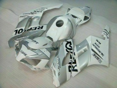 Billige Silber Weiß Repsol CBR 1000 RR 2004-2005 Motorrad Verkleidungen