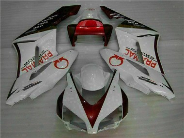 Billige Weiß Rot CBR 1000 RR 2004-2005 Motorrad Vollverkleidung