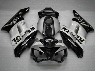 Billige Schwarz Silber Repsol CBR 1000 RR 2004-2005 Motorrad Verkleidung