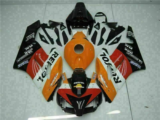 Billige Orange Schwarz Repsol CBR 1000 RR 2004-2005 Motorrad Verkleidung Billige Orange Schwarz Repsol CBR 1000 RR 2004-2005 Motorrad Verkleidung