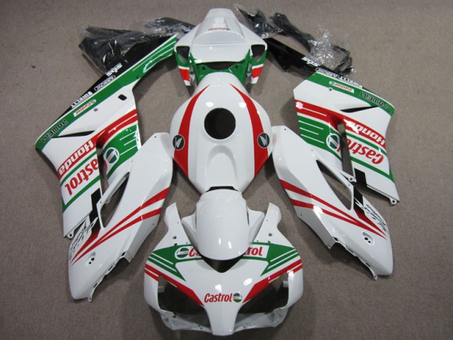 Billige Weiß Rot Castrol CBR 1000 RR 2004-2005 Motorrad Verkleidungen Billige Weiß Rot Castrol CBR 1000 RR 2004-2005 Motorrad Verkleidungen