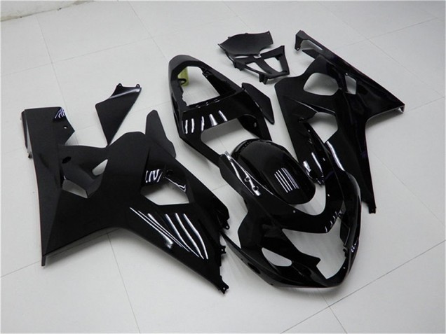 Billige Glänzend Schwarz GSXR 600 / 750 K4 2004-2005 Motorrad Verkleidungen Billige Glänzend Schwarz GSXR 600 / 750 K4 2004-2005 Motorrad Verkleidungen