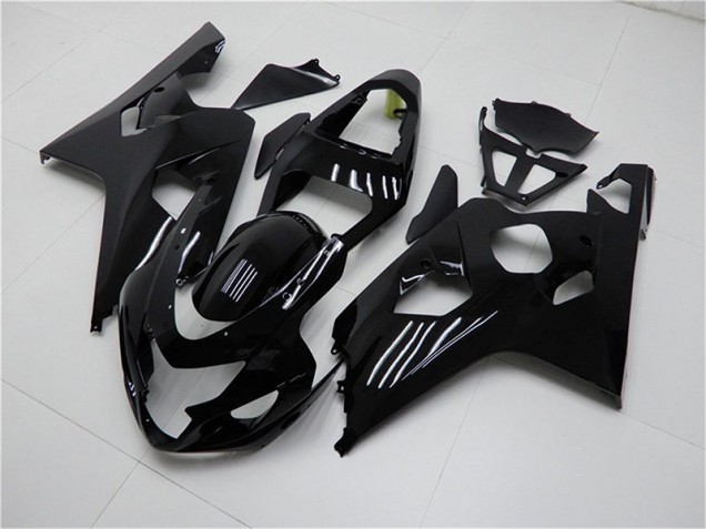 Billige Glänzend Schwarz GSXR 600 / 750 K4 2004-2005 Motorrad Verkleidungen Billige Glänzend Schwarz GSXR 600 / 750 K4 2004-2005 Motorrad Verkleidungen