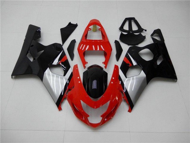 Billige Rot Schwarz GSXR 600 / 750 K4 2004-2005 Motorrad Verkleidungen Billige Rot Schwarz GSXR 600 / 750 K4 2004-2005 Motorrad Verkleidungen