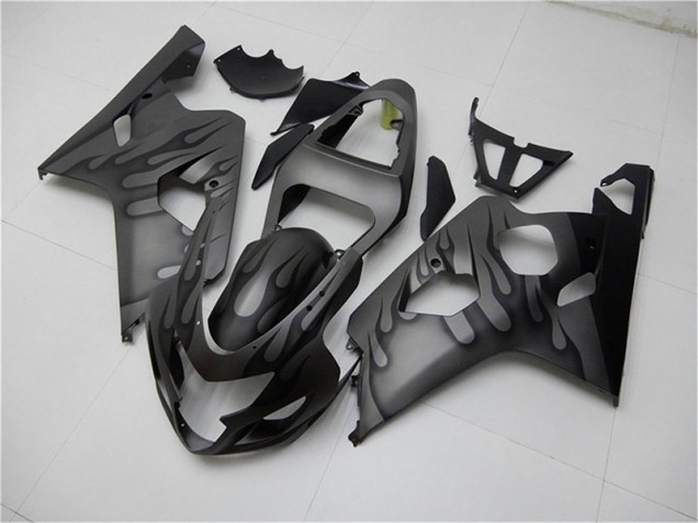 Billige Schwarz Grau GSXR 600 / 750 K4 2004-2005 Motorrad Verkleidungen Billige Schwarz Grau GSXR 600 / 750 K4 2004-2005 Motorrad Verkleidungen