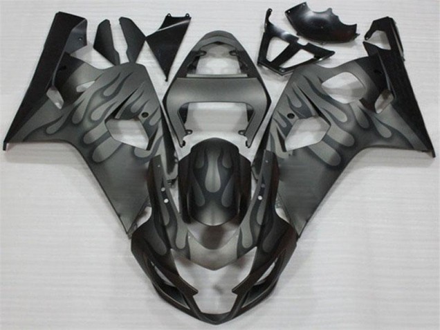 Billige Schwarz Grau GSXR 600 / 750 K4 2004-2005 Motorrad Verkleidungen Billige Schwarz Grau GSXR 600 / 750 K4 2004-2005 Motorrad Verkleidungen