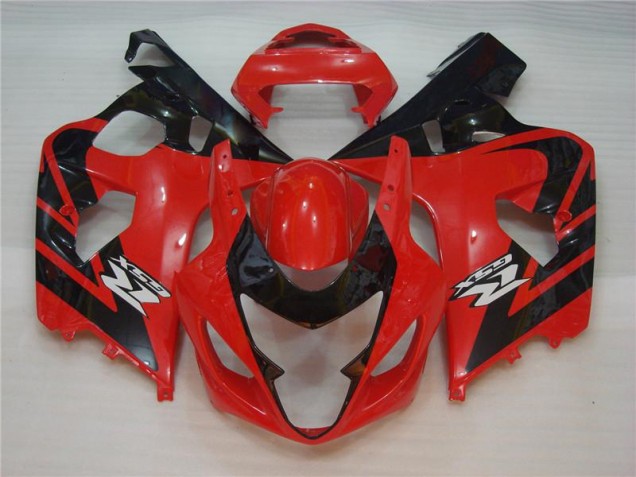 Billige Rot Schwarz GSXR 600 / 750 K4 2004-2005 Motorrad Verkleidung Billige Rot Schwarz GSXR 600 / 750 K4 2004-2005 Motorrad Verkleidung