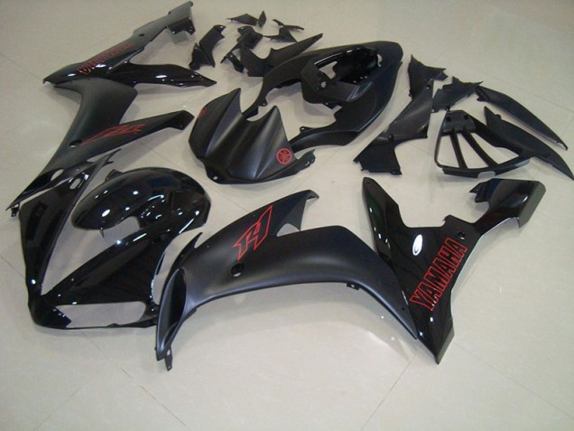 Billige Matt Schwarz Rot R1 2004-2006 Motorrad Verkleidungen Billige Matt Schwarz Rot R1 2004-2006 Motorrad Verkleidungen