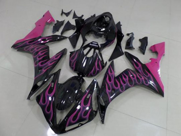 Billige Rosa Flamme R1 2004-2006 Motorrad Verkleidungen Billige Rosa Flamme R1 2004-2006 Motorrad Verkleidungen