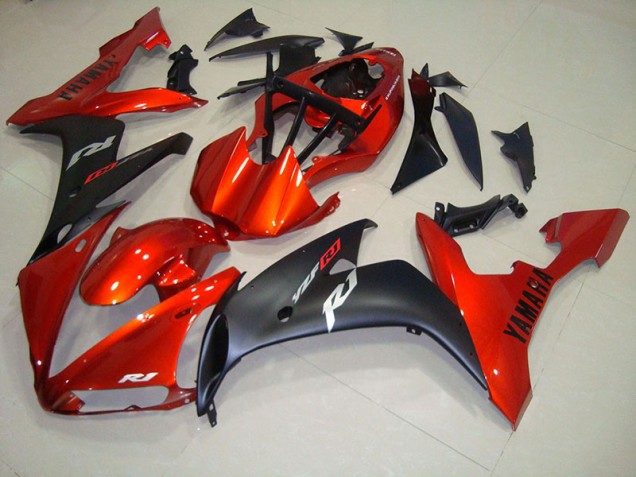 Billige Rot Matt Schwarz R1 2004-2006 Motorrad Verkleidungen Billige Rot Matt Schwarz R1 2004-2006 Motorrad Verkleidungen