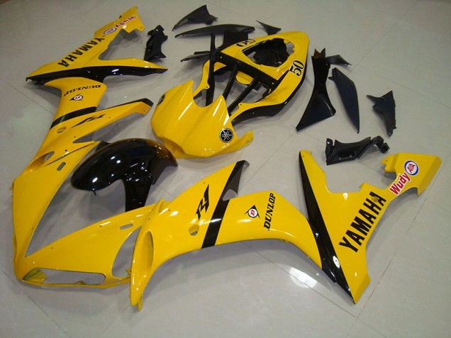 Billige Gelb Schwarz R1 2004-2006 Motorrad Verkleidungen Billige Gelb Schwarz R1 2004-2006 Motorrad Verkleidungen