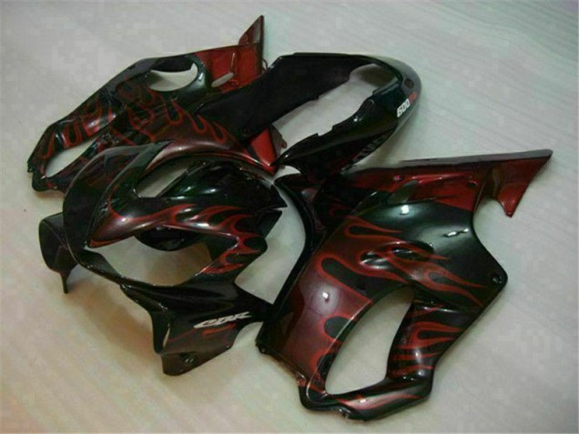 Billige Rot Flamme CBR 600 F4i 2004-2007 Motorrad Verkleidungen