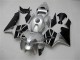 Billige Silber Schwarz CBR 600 RR 2005-2006 Motorrad Verkleidungen