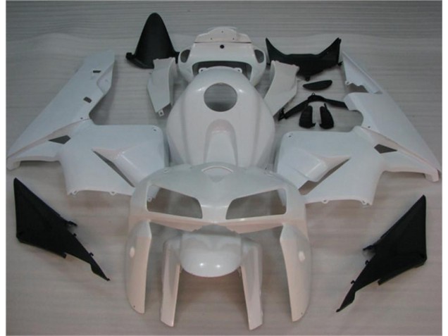 Billige Weiß CBR 600 RR 2005-2006 Motorrad VollVerkleidungen & Plastik