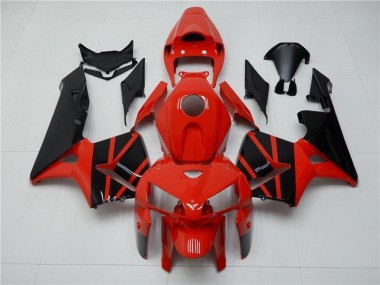 Billige Rot Schwarz CBR 600 RR 2005-2006 Motorrad Vollverkleidung