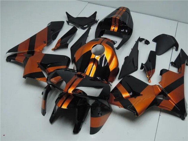 Billige Orange Schwarz CBR 600 RR 2005-2006 Motorrad Vollverkleidung