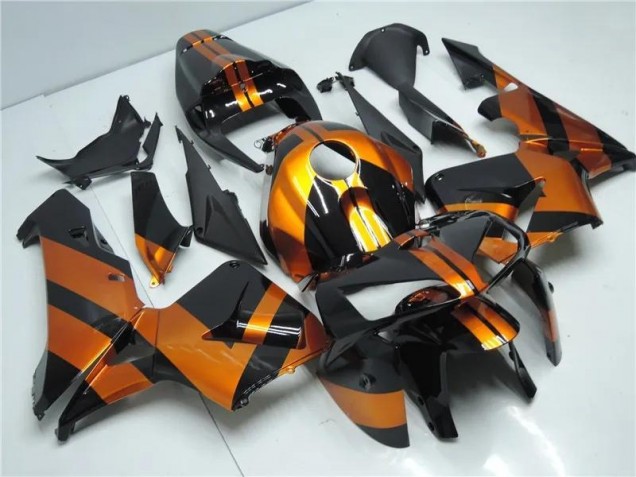 Billige Orange Schwarz CBR 600 RR 2005-2006 Motorrad Vollverkleidung