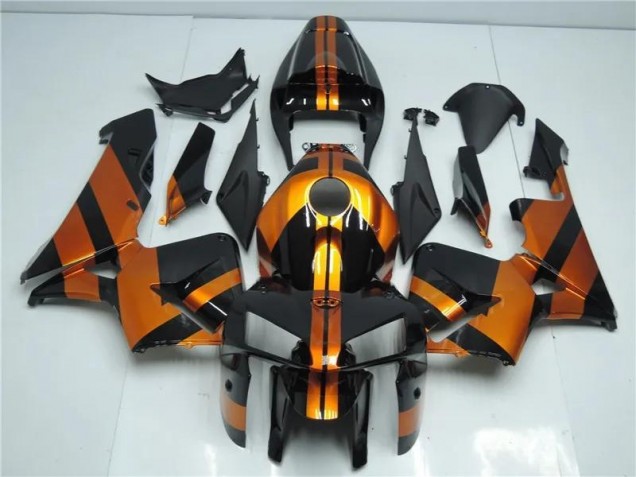 Billige Orange Schwarz CBR 600 RR 2005-2006 Motorrad Vollverkleidung