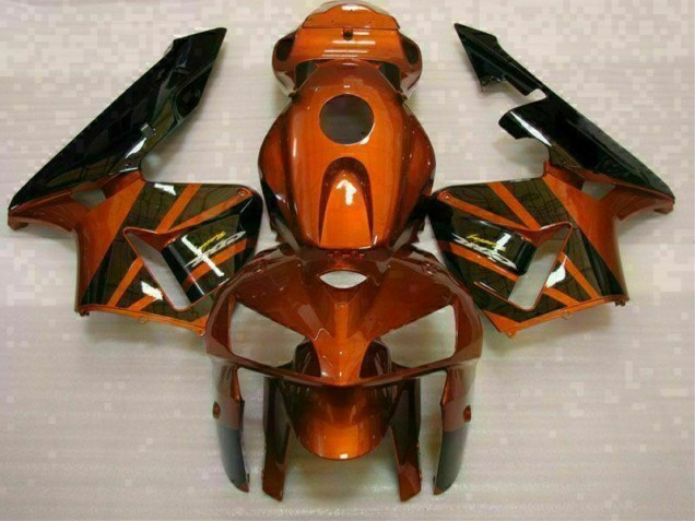 Billige Orange Schwarz CBR 600 RR 2005-2006 Motorrad Verkleidung